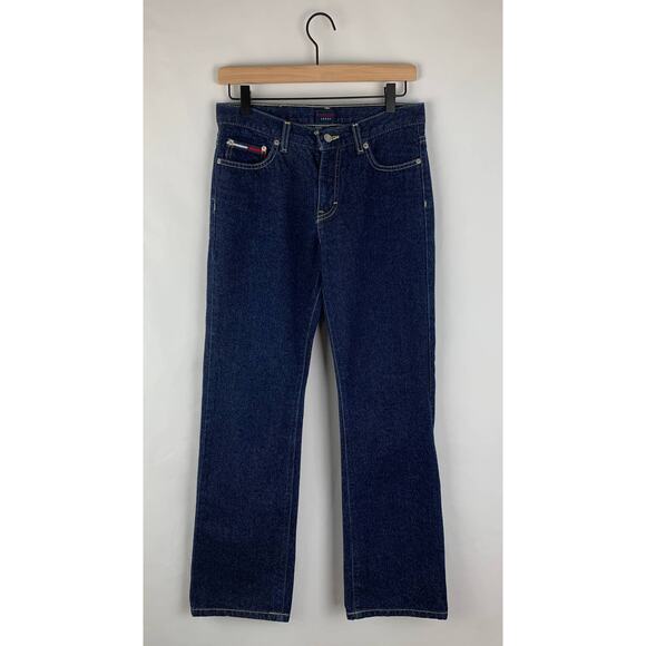 Vintage Tommy Hilfiger Jeans Roc Roc Cheja Womens 28 Juniors 7 Dark Wash - Picture 1 of 7